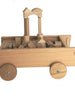 Chariot avec blocs en bois - KIDSBOURG