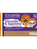 Kit de maquillage enfant bio 3 couleurs Citrouille et Squelette dès 3 ans