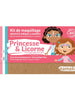 Kit de maquillage enfant bio 3 couleurs Princesse et Licorne dès 3 ans